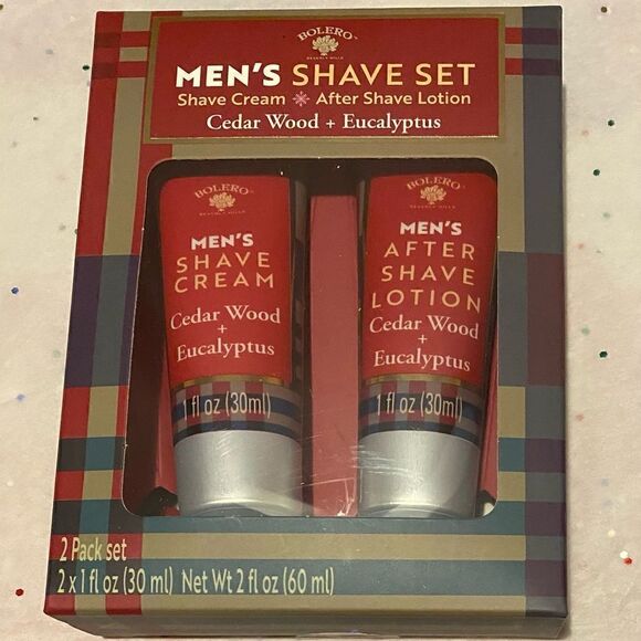💥Bolero Men’s lot of 2 Shave Set Shave Cream🛍After Shave Lotion 2 Fl OZ (60ml) - Picture 11 of 13